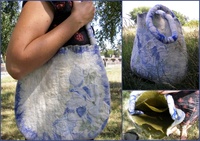 Сумка "Блакитна роза"